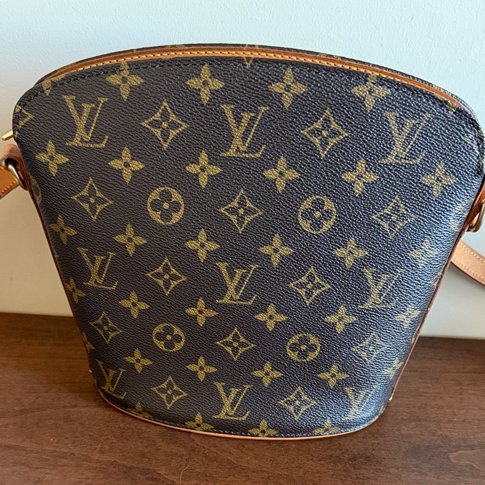 Louis Vuitton Monogram Drouot Canvas Crossbody Bag